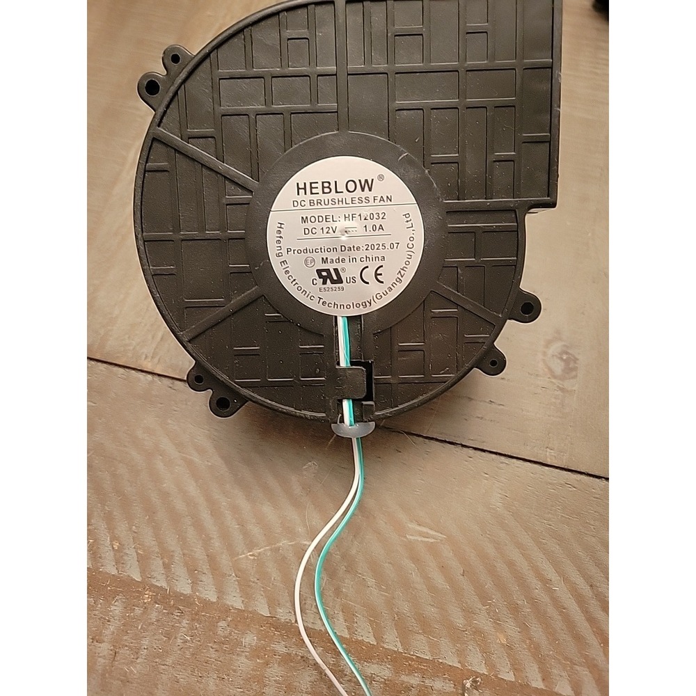 Heblow‎ DC Brushless Fan 12V  Model HF12032 Bare Unit